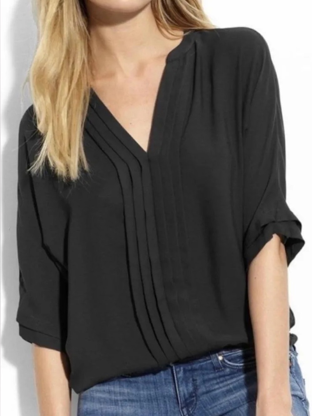 Joie Marru Semi-Sheer Silk Blouse